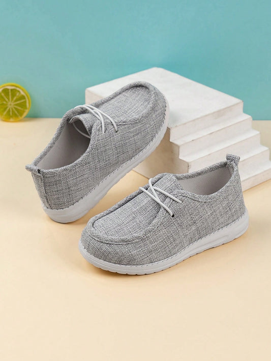 Children’s Gray Casual Slip On Shoes